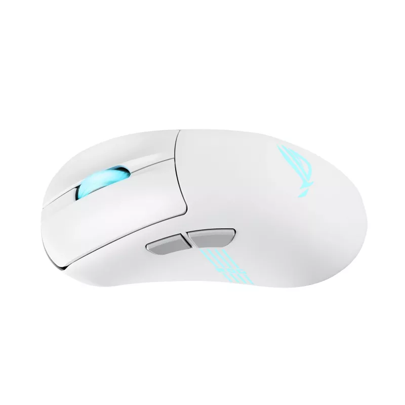 ASUS ROG Keris II Origin WHT hiir Mängimine Paremakäeline RF-juhtmevaba + Bluetooth + USB Type-A Optiline 42000 DPI