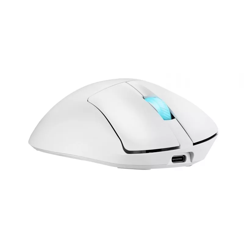 ASUS ROG Keris II Origin WHT hiir Mängimine Paremakäeline RF-juhtmevaba + Bluetooth + USB Type-A Optiline 42000 DPI