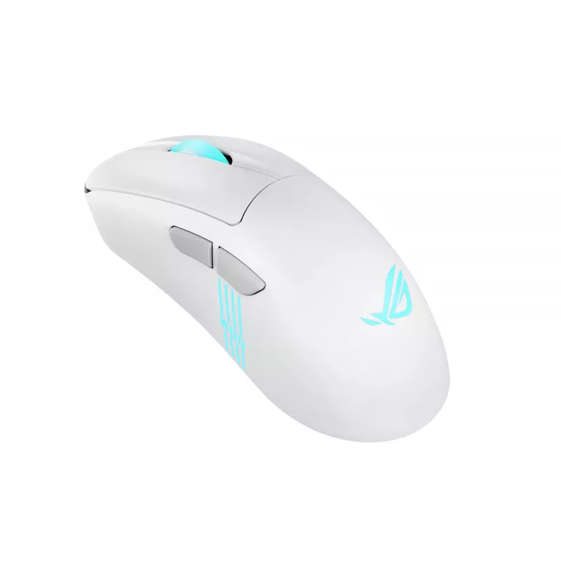 ASUS ROG Keris II Origin WHT hiir Mängimine Paremakäeline RF-juhtmevaba + Bluetooth + USB Type-A Optiline 42000 DPI