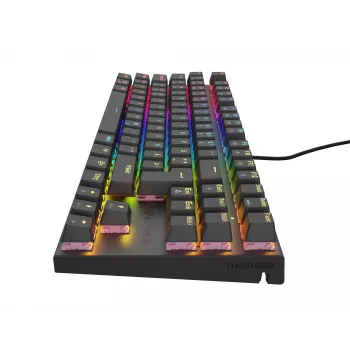 GENESIS NKG-1886 klaviatuur Mängimine USB QWERTZ Saksa Must