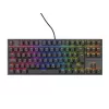 GENESIS NKG-1886 klaviatuur Mängimine USB QWERTZ Saksa Must