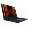 MSI Titan 18 HX AI A2XWIG-073 sülearvuti Intel Core Ultra 9 285HX 45,7 cm (18 tolli) UHD+ 64 GB DDR5-SDRAM 6 TB SSD NVIDIA GeForce RTX 5080 Wi-Fi 7 (802.11be) Windows 11 Pro Must