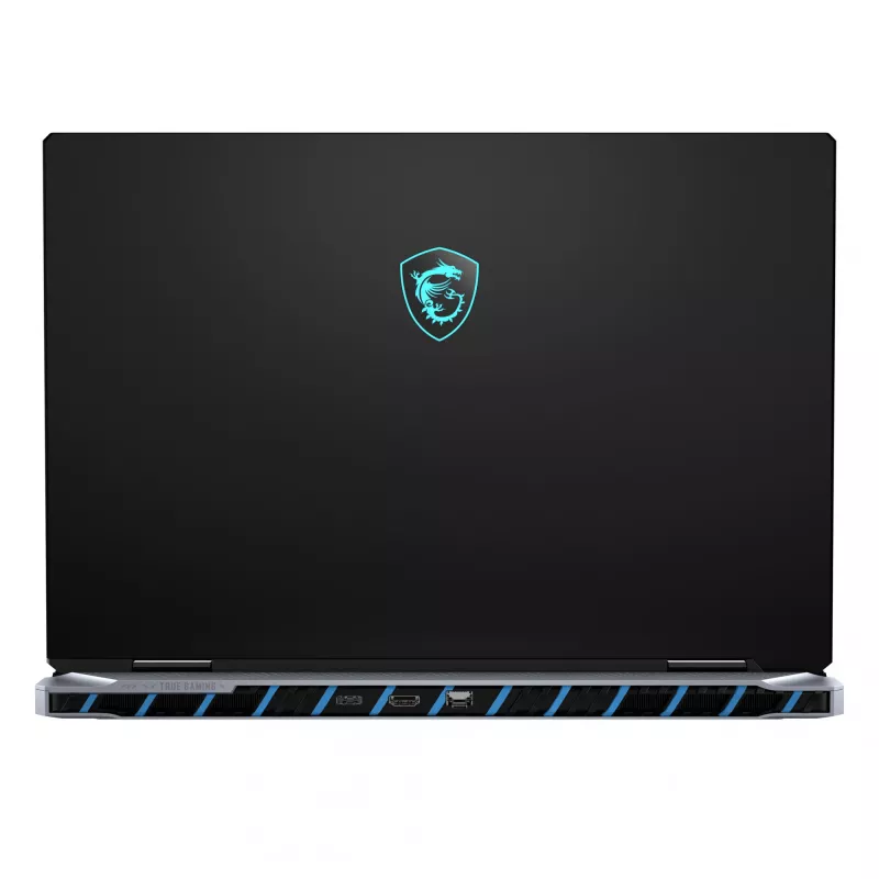 MSI Titan 18 HX AI A2XWIG-073 sülearvuti Intel Core Ultra 9 285HX 45,7 cm (18 tolli) UHD+ 64 GB DDR5-SDRAM 6 TB SSD NVIDIA GeForce RTX 5080 Wi-Fi 7 (802.11be) Windows 11 Pro Must