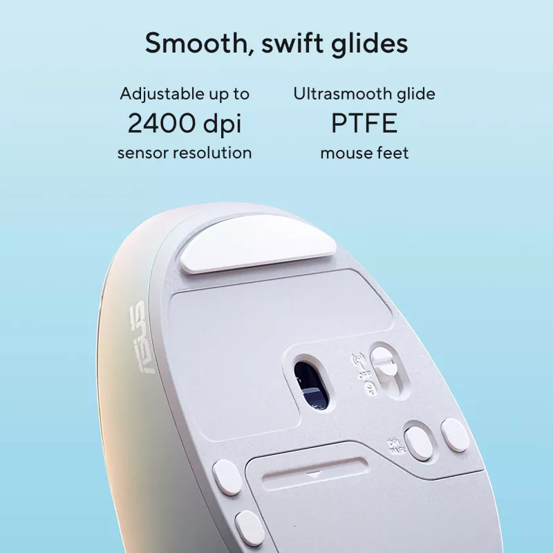 ASUS Fragrance MD101 hiir Kodu Mõlemakäeline RF-juhtmevaba + Bluetooth Optiline 2400 DPI