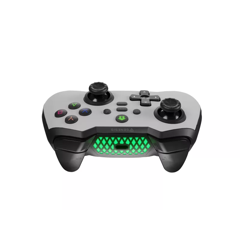GENESIS Mangan 400 Valge Bluetooth mängupult analoog-/digitaalne Android, MAC, Nintendo Switch, PC, iOS