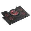 GENESIS Oxid 550 sülearvuti jahutusalus 43,9 cm (17,3 tolli) 2800 RPM Must