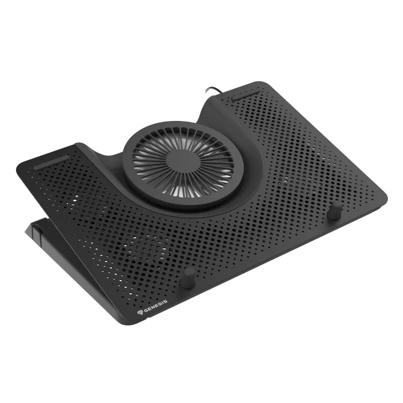 GENESIS Oxid 550 sülearvuti jahutusalus 43,9 cm (17,3 tolli) 2800 RPM Must