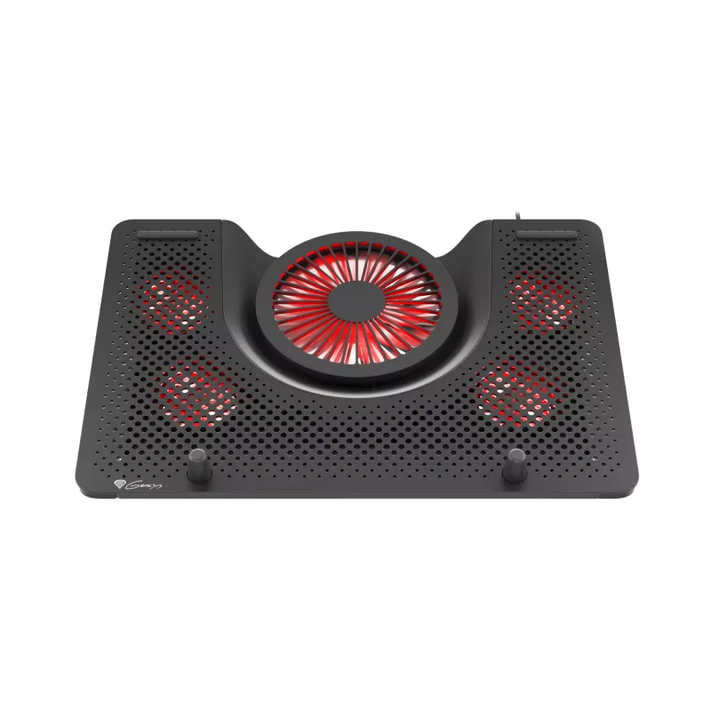 GENESIS Oxid 550 sülearvuti jahutusalus 43,9 cm (17,3 tolli) 2800 RPM Must