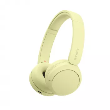 Sony WHCH520Y.CE7, juhtmevaba, kõned/muusika, 20 - 20000 Hz, 147 g, peakomplekt, kollane