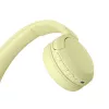 Sony WHCH520Y.CE7, juhtmevaba, kõned/muusika, 20 - 20000 Hz, 147 g, peakomplekt, kollane