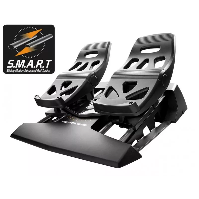 Thrustmaster T-16000M FCS Flight Pack Must USB Juhtkang Analoog-/digitaalne MAC, PC