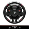 Thrustmaster T598 Must, Punane USB Rool + Pedaalid Analoog-/Digitaal PC, PlayStation 4, PlayStation 5
