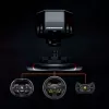 Thrustmaster T598 Must, Punane USB Rool + Pedaalid Analoog-/Digitaal PC, PlayStation 4, PlayStation 5