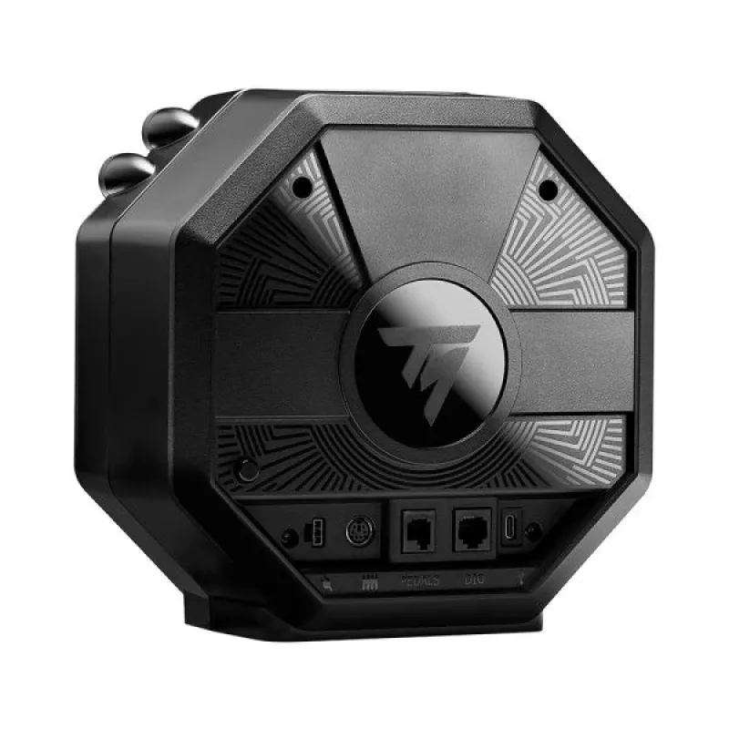 Thrustmaster T598 Must, Punane USB Rool + Pedaalid Analoog-/Digitaal PC, PlayStation 4, PlayStation 5