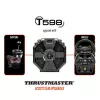 Thrustmaster T598 Must, Punane USB Rool + Pedaalid Analoog-/Digitaal PC, PlayStation 4, PlayStation 5