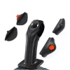 Thrustmaster TCA Sidestick X Airbus Edition must, hall USB-juhtkang analoog arvutile, Xboxile