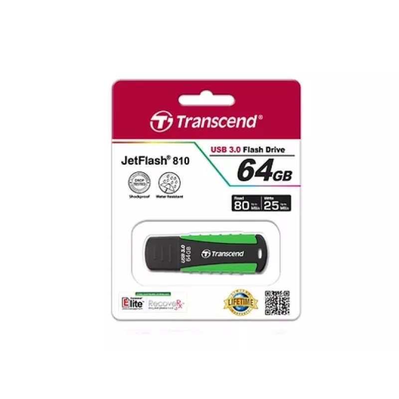 USB-mälupulk Transcend 64 GB USB Type-A 3.2 Gen 1 JetFlash 810