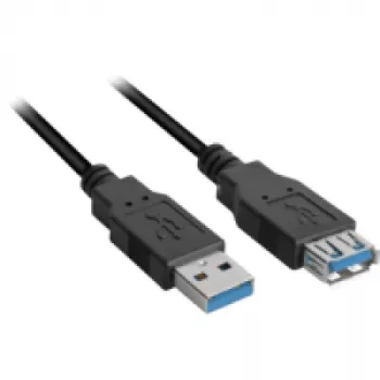 SHARKOON USB-kaabel - 2xUSB3.0-a USB 3.2 Gen 1 (3.1 Gen 1) USB A - 1m