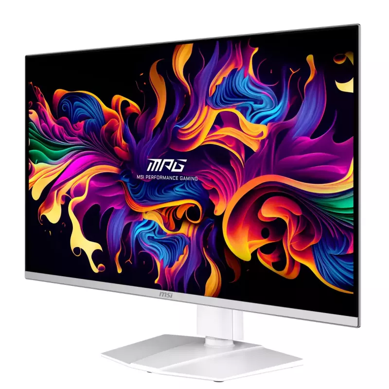 MSI MPG 321URXWDE QD-OLED arvutimonitor 80 cm (31,5 tolli) 3840 x 2160 pikslit 4K Ultra HD valge