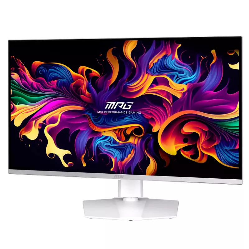 MSI MPG 321URXWDE QD-OLED arvutimonitor 80 cm (31,5 tolli) 3840 x 2160 pikslit 4K Ultra HD valge