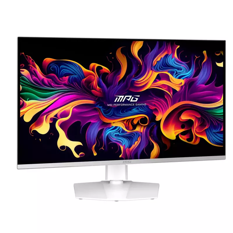 MSI MPG 321URXWDE QD-OLED arvutimonitor 80 cm (31,5 tolli) 3840 x 2160 pikslit 4K Ultra HD valge