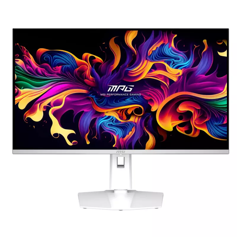 MSI MPG 321URXWDE QD-OLED arvutimonitor 80 cm (31,5 tolli) 3840 x 2160 pikslit 4K Ultra HD valge