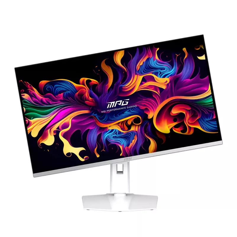 MSI MPG 321URXWDE QD-OLED arvutimonitor 80 cm (31,5 tolli) 3840 x 2160 pikslit 4K Ultra HD valge