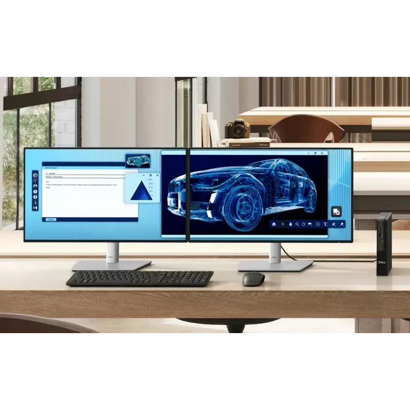 DELL Pro QBM1250 Plus Intel Core Ultra 7 265 16 GB DDR5-SDRAM 512 GB SSD Windows 11 Pro Micro PC Mini PC Must