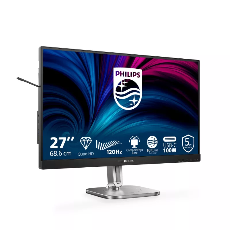 Philips 27B2U4601/00 arvutimonitor 68.6 cm (27 tolli) 2560 x 1440 pikslit Quad HD LCD hall