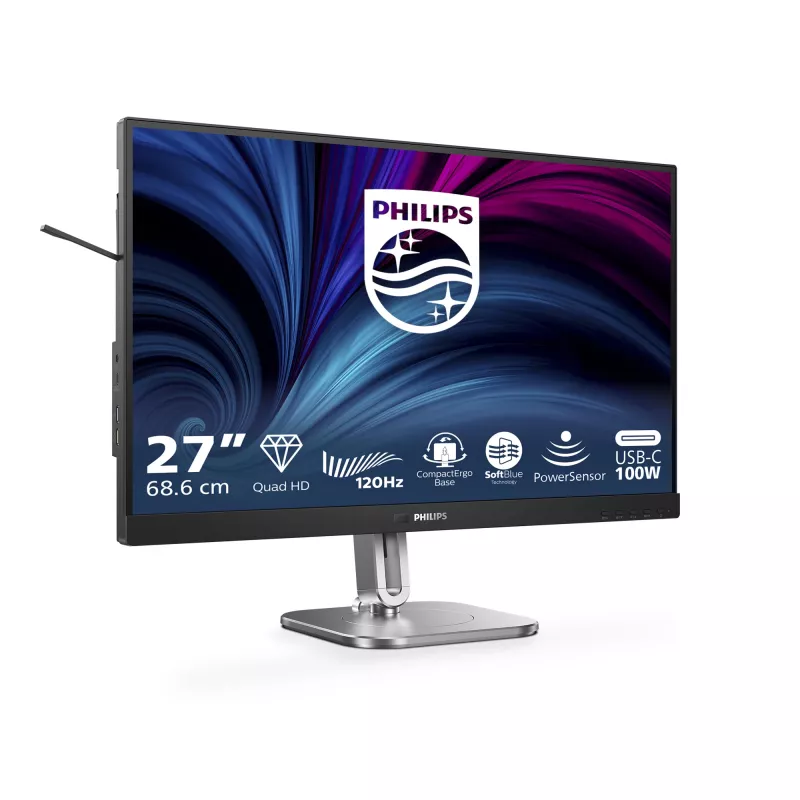 Philips 27B2U4601/00 arvutimonitor 68.6 cm (27 tolli) 2560 x 1440 pikslit Quad HD LCD hall