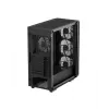 PC korpus DeepCool MATREXX 55 MESH V4 C Midi Tower Must — ATX, karastatud klaas, esivõrk, USB-C