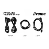 iiyama PROLITE TE6514MIS-B2AG Kiosk disain 165,1 cm (65 tolli) LCD Wi-Fi 435 cd/m² 4K Ultra HD Must Puuteekraan Sisseehitatud protsessor Android 24/7