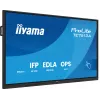 iiyama TE7513A-B1AG Signage Display Interaktiivne lameekraan 190,5 cm (75 tolli) Wi-Fi 500 cd/m² 4K Ultra HD Must Puuteekraan Sisseehitatud protsessor Android 18/7