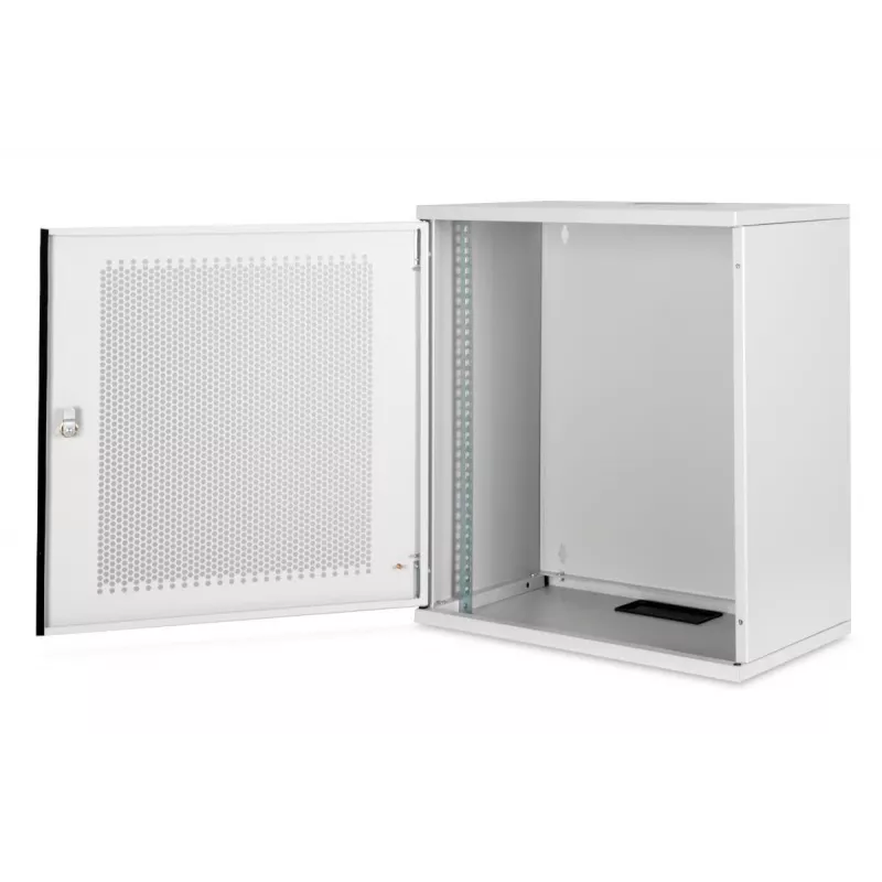 DIGITUS 12U seinakinnituskapp, SOHO, kokkupanemata 595x540x400 mm, perforeeritud esiuks, hall