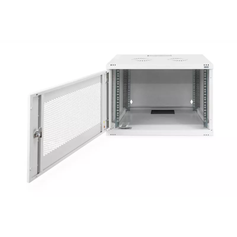 DIGITUS 7U seinale paigaldatav kapp SOHO lahtivõetuna 370x540x400 mm perforeeritud esiuks hall