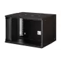 DIGITUS SOHO PRO seinakinnituskapp - 19TOLLI 7U - 370 x 540 x 400mm must
