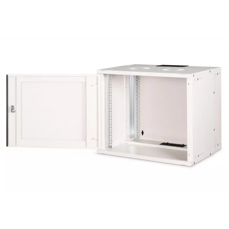 DIGITUS 19-tolline 9U seinakapp SOHO Pro perforeeritud uksega 460 x 540 x 400 mm monteerimata hall