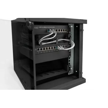 DIGITUS 10IN 6U seinale kinnitatav kapp - SOHO PRO 325 x 315 x 300mm must