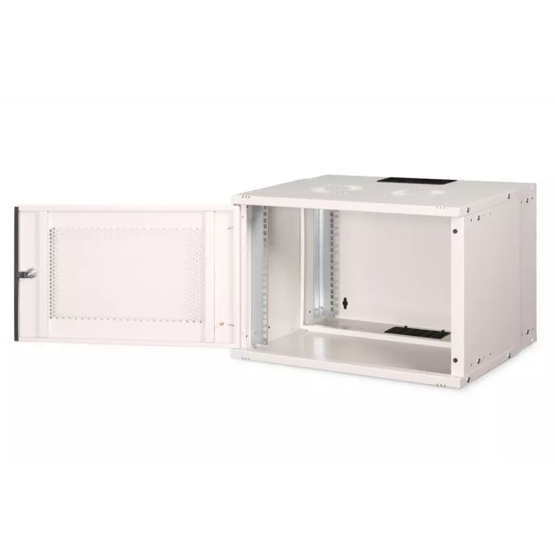 DIGITUS 19-tolline 7U seinakapp - SOHO Pro perforeeritud uks 370 x 540 x 400mm kokku panemata hall