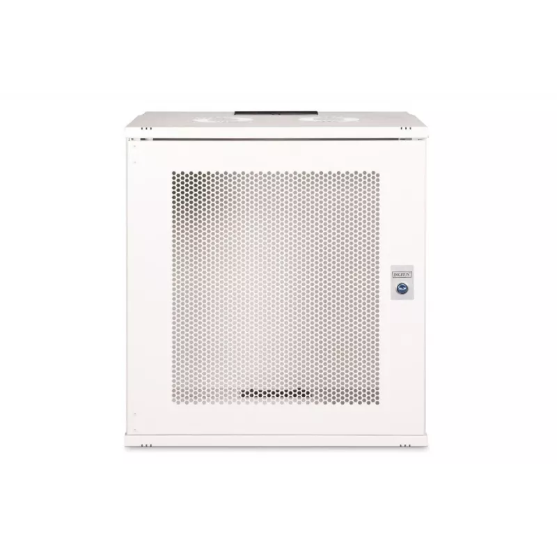 DIGITUS 19-tolline 12U seinale kinnitatav korpus SOHO Pro perforeeritud uksega 595 x 540 x 400mm kokku panemata gr