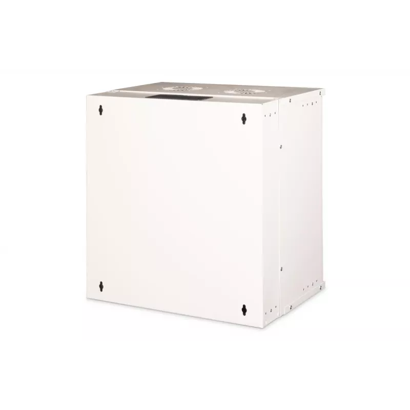 DIGITUS 19-tolline 12U seinale kinnitatav korpus SOHO Pro perforeeritud uksega 595 x 540 x 400mm kokku panemata gr