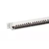 DIGITUS Paigalduspaneel, CAT6A varjestatud, 1U, 24-porti, 8P8C, must RAL 9005, 483