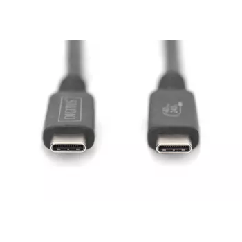 DIGITUS USB 4.0 ühenduskaabel USB-C kuni USB-C max resolutsioon 8K 30Hz PD3.0 40Gbit/s 1m