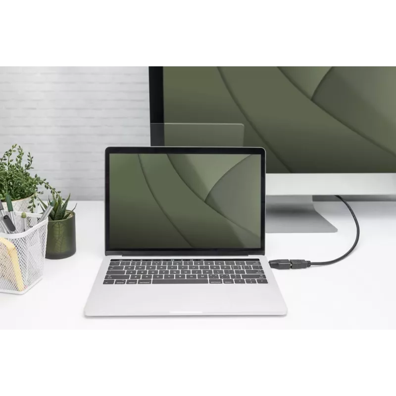 Digitus 4K USB-adapter USB-C - HDMI-A Must Alumiiniumist