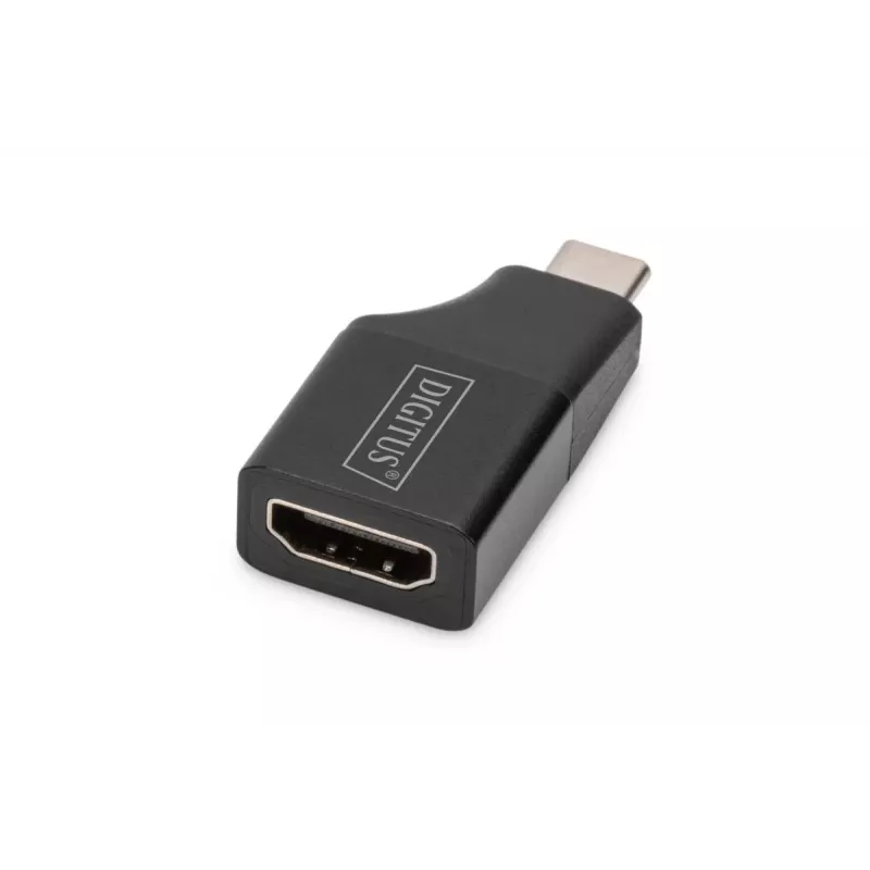 Digitus 4K USB-adapter USB-C - HDMI-A Must Alumiiniumist