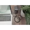 DIGITUS USB 4 ühenduskaabel. TypeC-TypeC. AL-korpus PP punutud 4K60Hz. PD3.0. 20Gbit/s. 3m. must