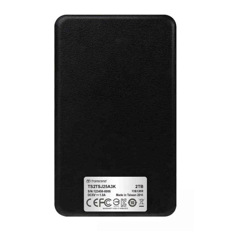TRANSCEND Storejet 25a3 2TB SATA 2.5in USB3.0 Must