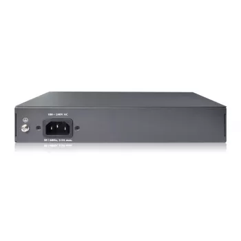 DIGITUS Fast Ethernet PoE af/at 8 pordiga lüliti + 2 üleslinki, 120 W PoE võimsuseelarve, riiulisse paigaldatav