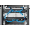DIGITUS 8-pordiline gigabitine Ethernet-kommutaator 10-tolline 8x10/100/1000 Mbps RJ45