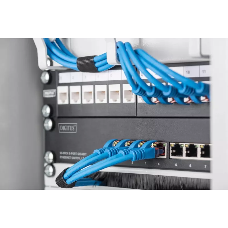 DIGITUS L2 hallatav Gigabit Etherneti lüliti 8 pordiga, 10 tolli